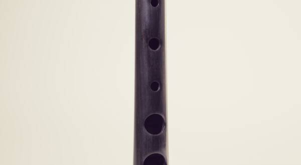 Levriad de biniou en Si bémol Majeur, buis, cerclage en corne, diapason 446Hz (366€)